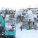 Image for article titled Japanese army troops have built a giant “Star Wars” snow sculpture